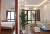 Small and cozy apartment  with outdoor balcony for rent in Cau Giay, Hanoi